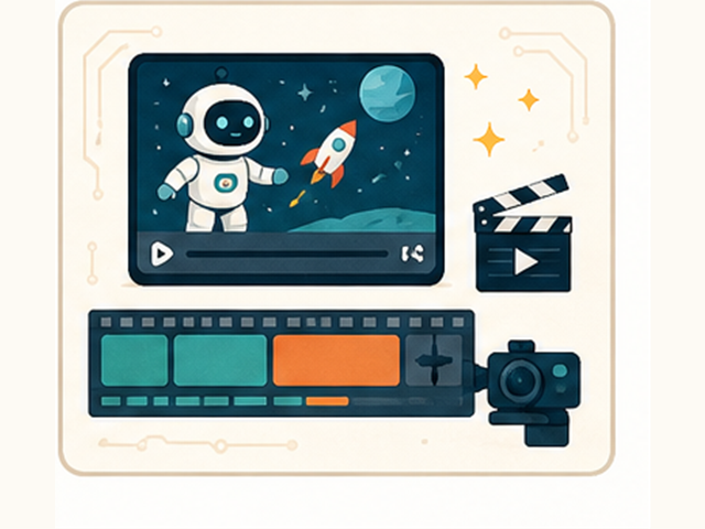 DofE AI Bronze weekly lesson illustration: Video Generation Showcase