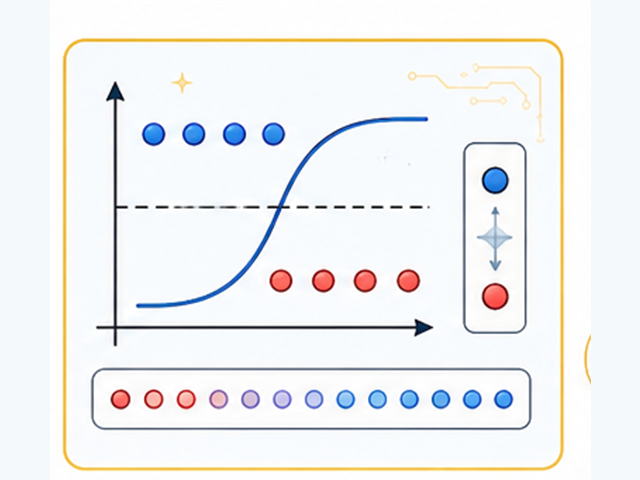DofE AI Gold weekly lesson illustration: Logistic Regression Theory