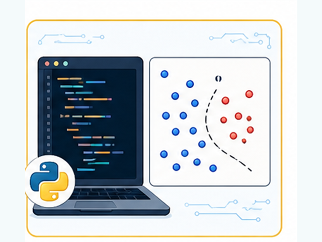 DofE AI Gold weekly lesson illustration: Logistic Regression Python