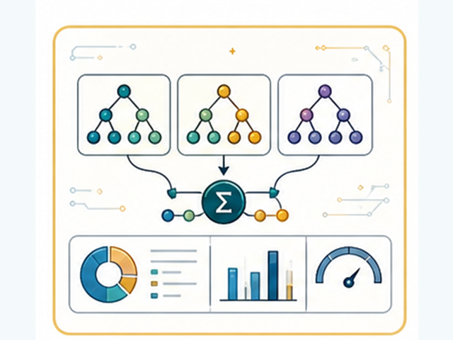 DofE AI Gold weekly lesson illustration: Random Forests Practical