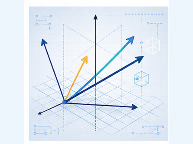DofE AI Silver weekly lesson illustration: Linear Algebra: Vectors