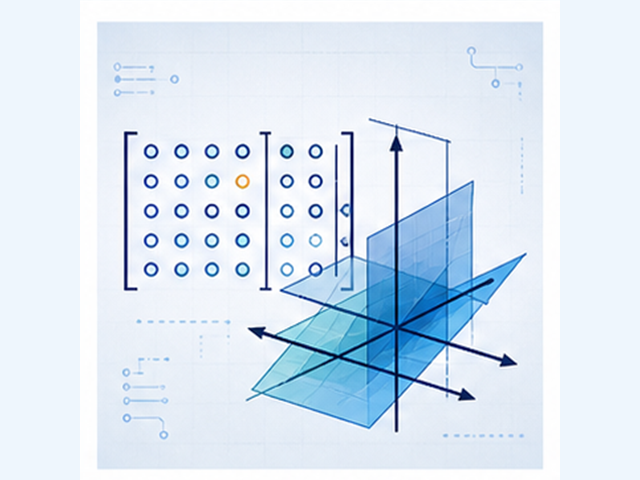 DofE AI Silver weekly lesson illustration: Linear Algebra: SOEs